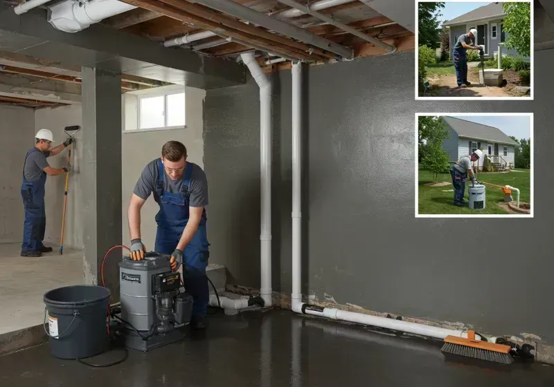 Basement Waterproofing and Flood Prevention process in Oroville East, CA